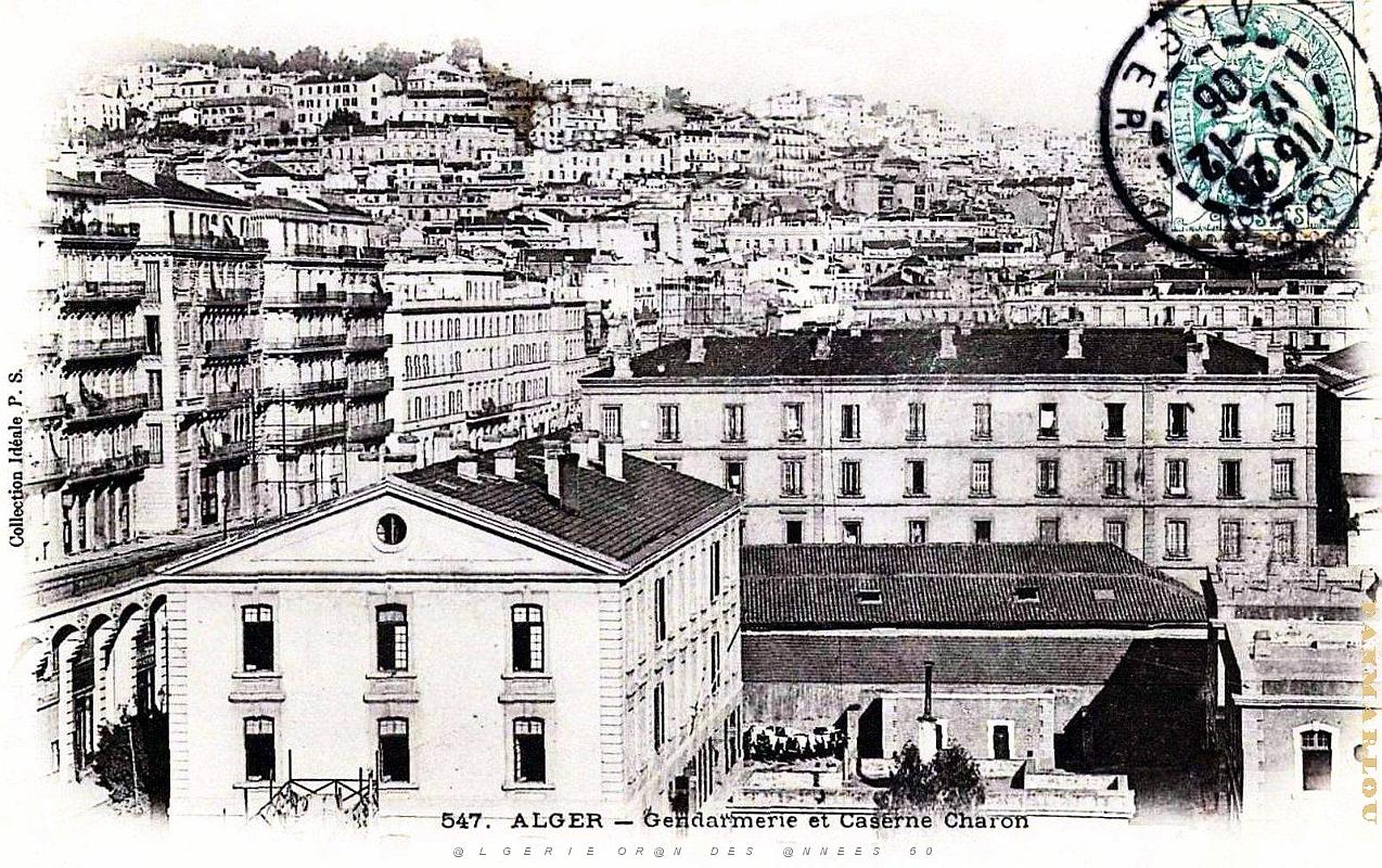 Alger - Gendarmerie et Caserne Charon - 1906.jpg
